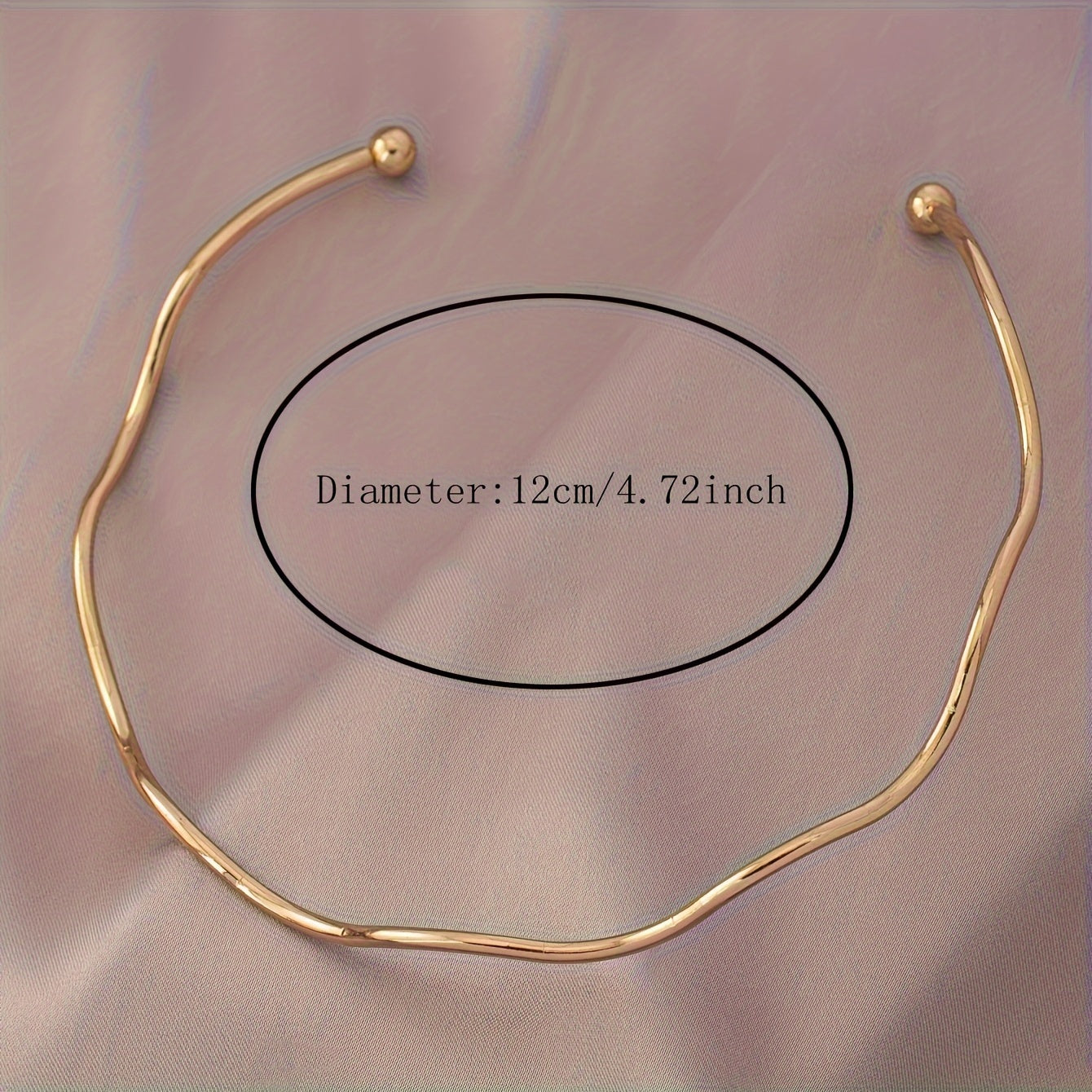 A Simple Twist Choker Necklace Jewelry For Everyday And Vacation Wear