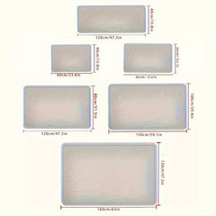 Retro Cassette Tape Doormat Non Slip Yellow Bathroom