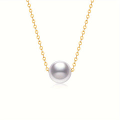 1pc Elegant Golden Tone Alloy Imitation White Pendant Necklace for Women   Simple & Fashionable Chain Jewelry for Daily Wear  Parties  Valentine's Day Gift  Year Round Versatile Accessory  Necklace  Party Jewelry  Versatile Jewelry  Delicate Craftsmanship