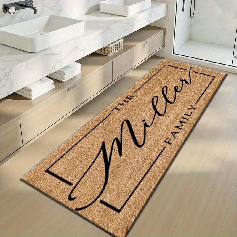 Customized Doormat Personalized Name/Text Wedding Anniversary Christmas Gift