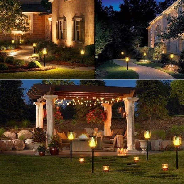 Aerbes AB-TY62 Solar Powered Flame Garden Light