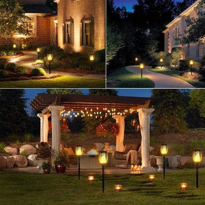 Aerbes AB-TY62 Solar Powered Flame Garden Light