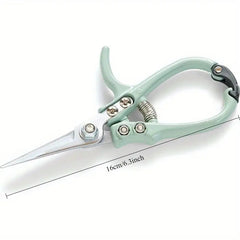Modern Garden Scissors  Lightweight and Durable Pruning Shears with Ergonomic Grip  Stainless Steel Blades and Adjustable Fastening Mechanism for Efficient Plant Pruning  Garden Tool  Stylish Metal Finish  Sturdy Structure   Sleek Design  Modern