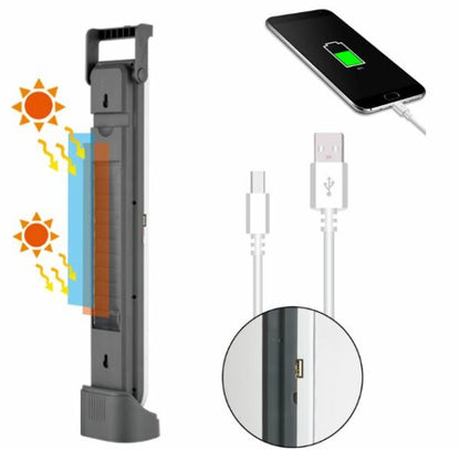 Aerbes AB-TA219 Rechargeable Solar Powered Emergency Light With 5 Modes