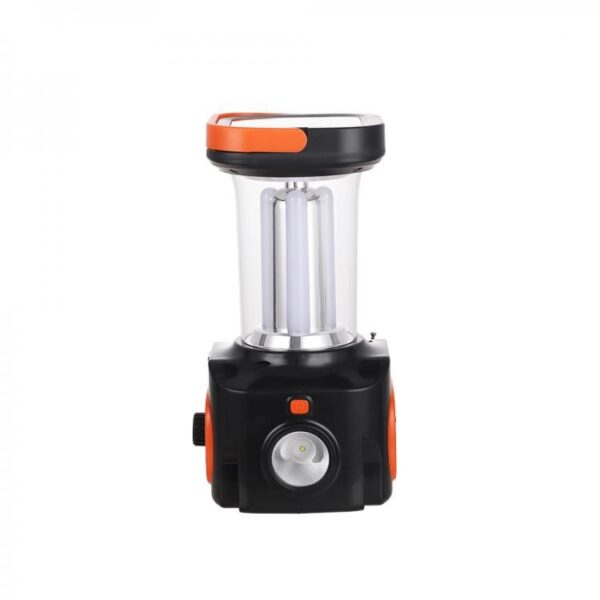 FA-T03 Multifunctional Rechargeable Solar Powered Speaker Light With 3 Bulbs