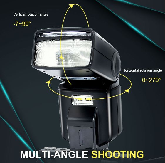 DC101LW Wide Angle 16X Digital Zoom Auto Focus Video Camera With Flash Speed Light 44MP