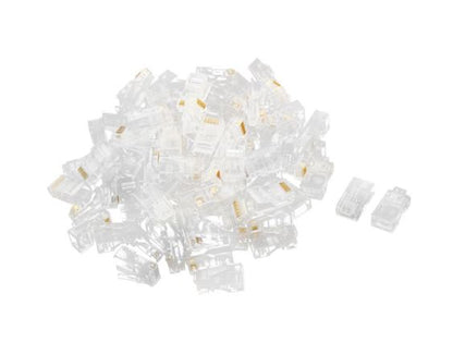 XF0567 RJ45 Cat 6 Network Cable Connector Crystal Head (Unshielded)100pc