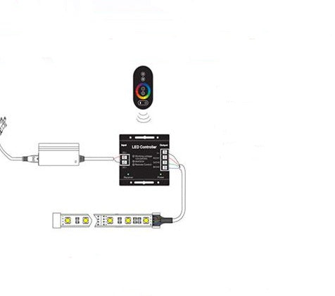 Aerbes AB-Z1095 Low Voltage LED 6 Key Touch Controller