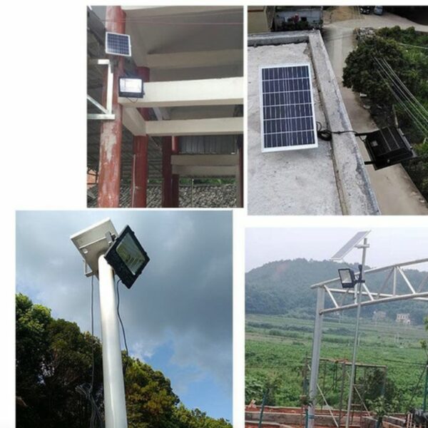 FA-5282-100W Solar Powered LED Light With Remote Control