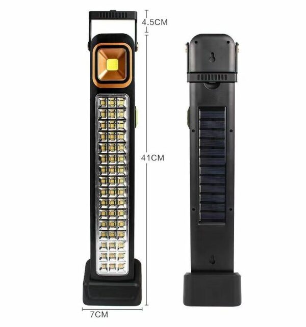 Aerbes AB-TA218 48 LED Solar Powered Emergency Light 5 Modes With Base