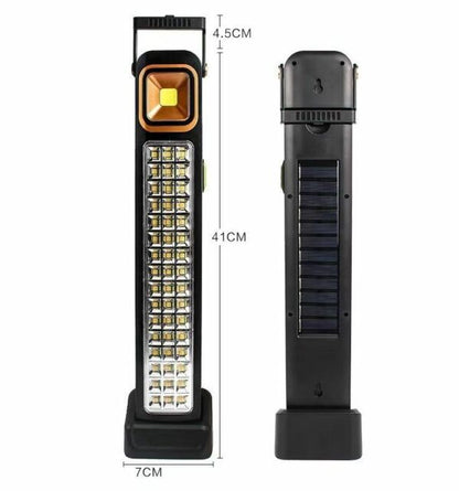 Aerbes AB-TA218 48 LED Solar Powered Emergency Light 5 Modes With Base