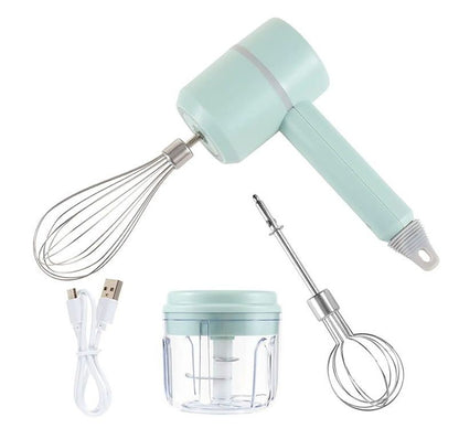 Aorlis AO-78163 USB Rechargeable Electric Whip 3 in 1