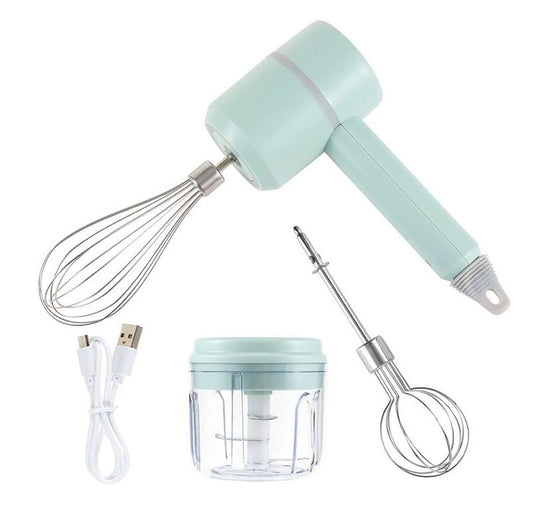 Aorlis AO-78163 USB Rechargeable Electric Whip 3 in 1