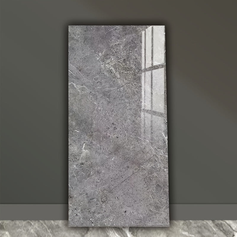 36pcs Peel & Stick Large Marble Tile Sheets   Glossy PVC/PE Vinyl  Ceiling & Wall Panels with Bohemian Cloud Pattern  ///  Bathroom  Splashback  Wood Floor Covering (Easy Installation)