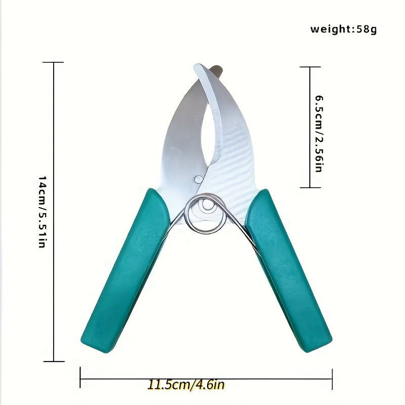 Professional Stainless Steel Grafting Tool with Bark Cutter & Ring Knife   Heavy Duty Pruning Scissors for Fruit Trees  Vines  and Ornamental Plants  Durable Garden Shears For Orchard & Vineyard Maintenance  Classic Design  Ambidextrous Use