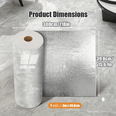 2 Rolls  Thickened Large Roll 3mm  15.67 Inches x 118.11 Inches  European Retro 3D Marble Flooring Stickers  Peel and Stick  Removable and Easy to Maintain  Pvc Wallpaper  Scratch resistant  Multi functional Design Suitable For Bedroom  Living Room