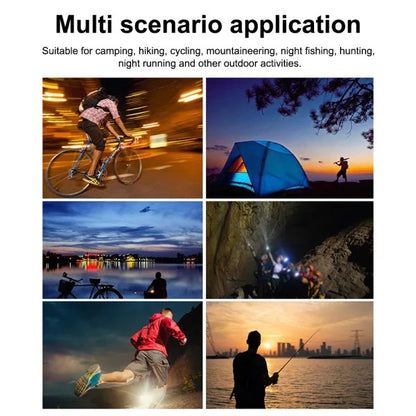 Aerbes AB-TY31 Rechargeable Solar Powered 9 LED +7 COB Flashlight 18W