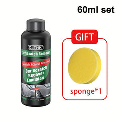 Car Scratch Remover & Polishing Compound   Anti Scratch Wax for Auto Body Paint  Swirl Repair  and Surface Restoration  Easy Application with Sponge or Cloth  Enhances Vehicle Appearance  Car Scratch Remover  Vehicle Appearance Enhancement