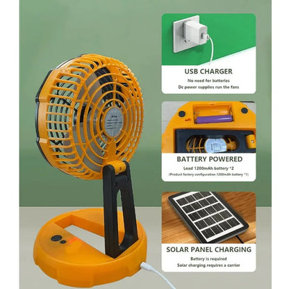 Aerbes AB-FSD03 Mini Desktop Fan 8″