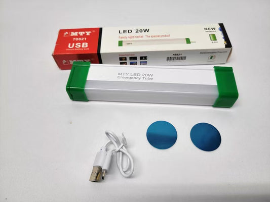 AMTY MisTery 70021 USB rechargeable 20W LED light with a 4-6 hour battery life.