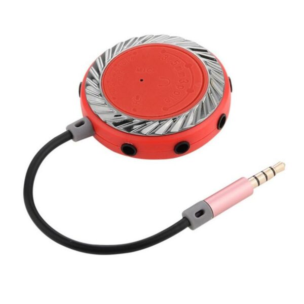 3.5mm 8 In 1 Couples Audio line Earbud Headphone Earphone Splitter