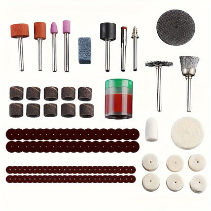 105pcs Boxed Diamond Polishing Head Grinding Wheel Polishing Head Electric Grinder Accessories Woodworking Jade Polishing Carving Grinding Wheel Head Cutting Disc Polishing Tool