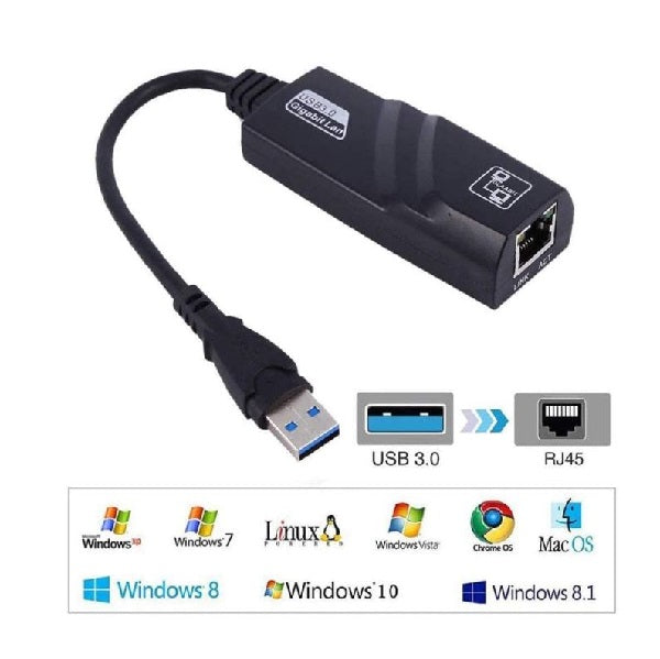 SE-L76 USB 3.0 To RJ45 Ethernet Adapter