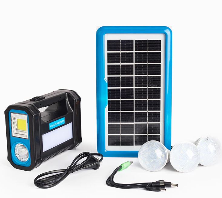 HB-1921 Solar Powered Emergency Lighting Kit System