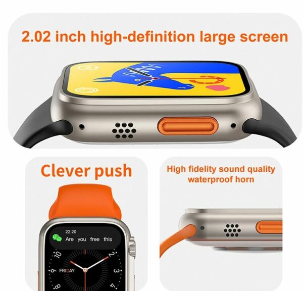 I8 Smart Watch with Bluetooth Earphone Set