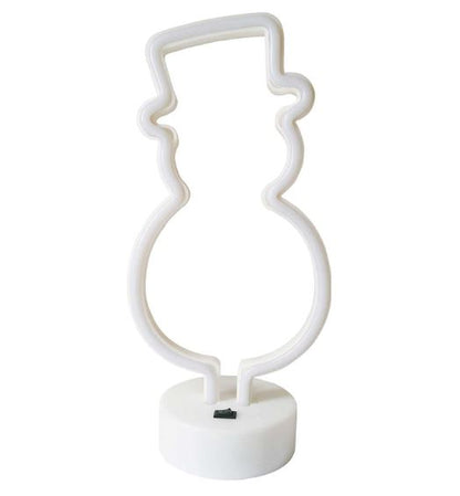 B-22 USB DC Cable Or Battery Operated Yeti Neon Lamp With Base