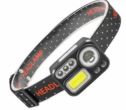 Aerbes AB-Z1178 LED+COB+RGB Sensor Headlamp