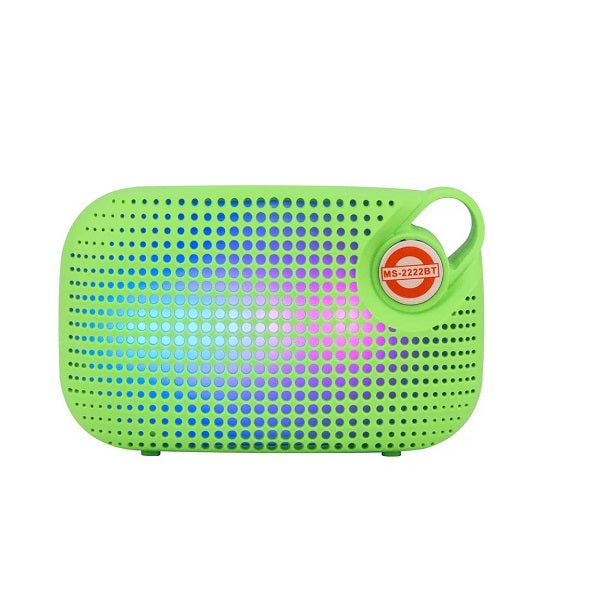 S888 Bluetooth Speaker With 5 Mode LED Light MS-2222BT