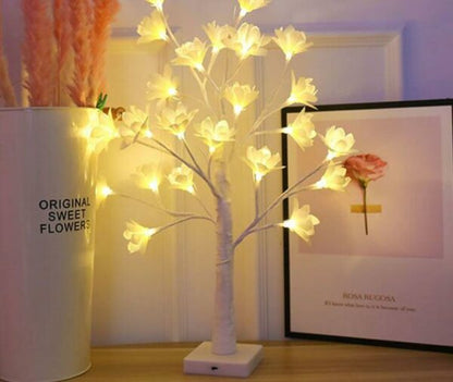 SE-100 D-8 60cm Wired Decorative Tree Table Lamp