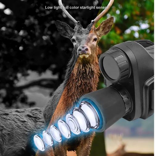 NV2186 2.7K Black Light Lens Night Vision Binoculars Camera Full Colour Sensor