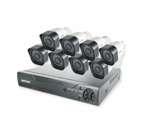 Aerbes AB-C232 1080P Full HD CCTV 8 Channel Security Camera System