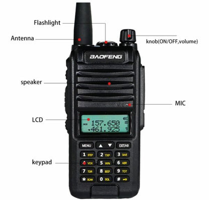 XF0547 A58S Walkie Talkie 2 Way Radio With LED Display 1pc
