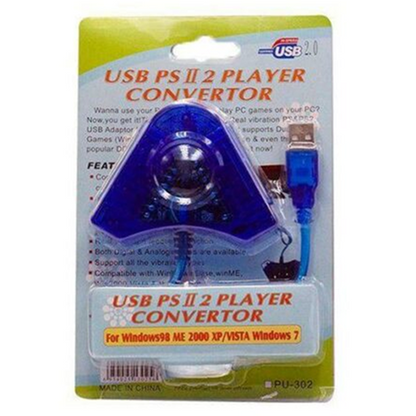 PS2 Player to USB Convertor – Blue