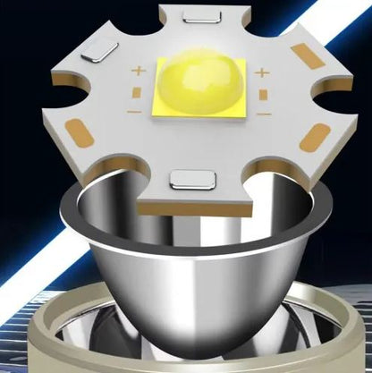 FA-5170 Solar Powered Searchlight With Mosquito Electric Shock Killer