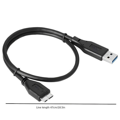 1pc High-Speed USB 3.0 Data Transfer Cable for Mobile Hard Drives