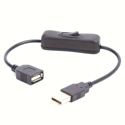 1pc USB Extension Cable With ON off Switch