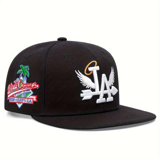 1pc Wings Letter Embroidered Baseball Cap
