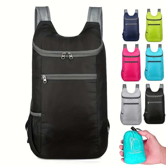 1pc Ultra-Lightweight Portable Folding Backpack Bag