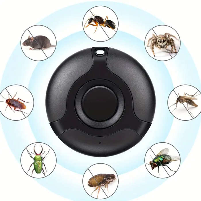 1pc Pest Repellent Portable Intelligent Ultrasonic Insect Repellent Outdoor Mosquito Repeller Can be