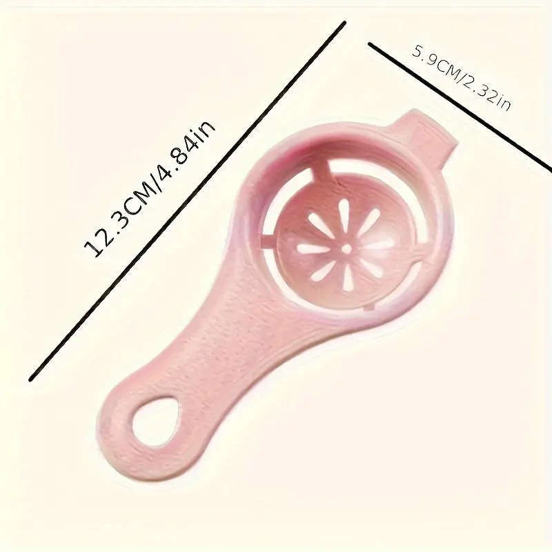 1pc Sustainable Wheat Straw Egg Separator Easy Yolk