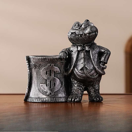 1pc Standing Posture Big Alligator Ashtray