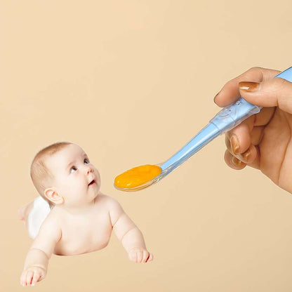 1pc Baby Silicone Spoon