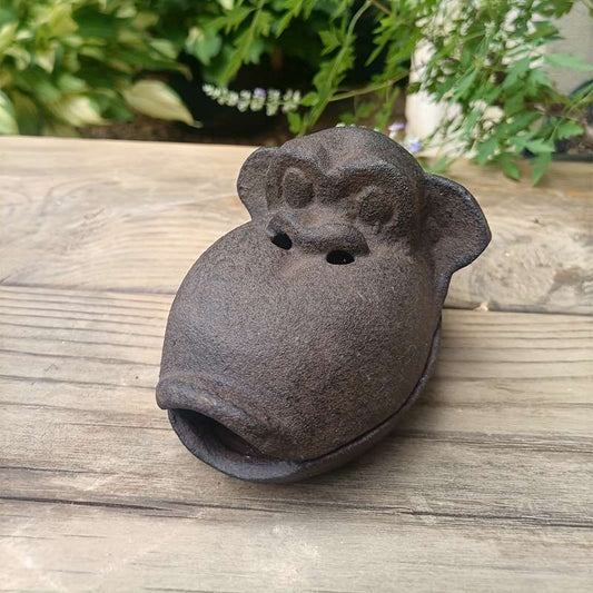 1pc Vintage Cast Iron Monkey Ashtray