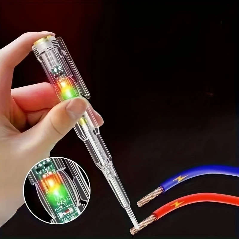 1pc AC24-250V DC12-24V Smart Voltage Testing Pen