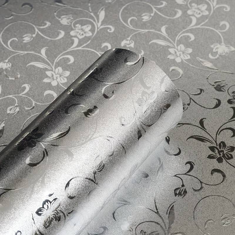 1PC Wall StickersSilver Vine Man40cm WideX200cm