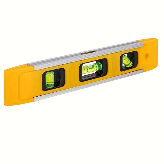 1pc 3in1 Magnetic Spirit Level Easy-Read Alloy Beam Professional Precision Tool
